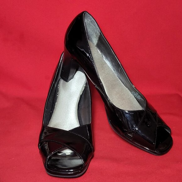 Life Stride Womens Open Toe Heels 8 1/2 M - Picture 5 of 10